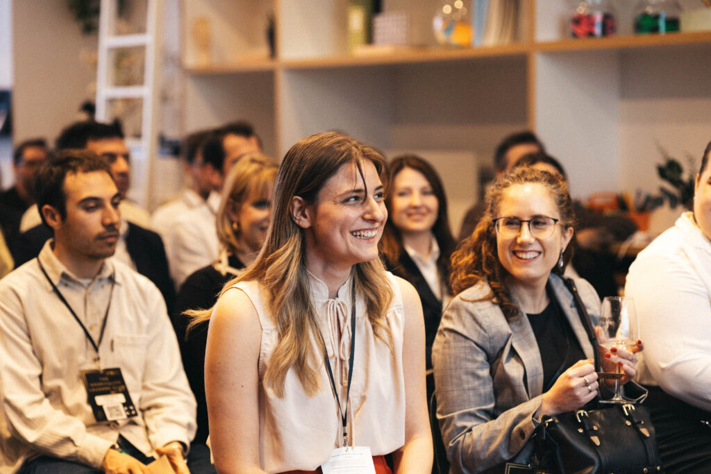 Young Leaders (under 30) smiling